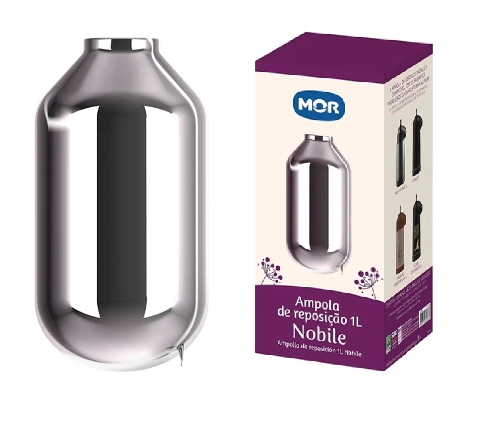 AMPOLA DE REPOSIÇÃO 1,0L PARA GARRAFA TÉRMICA NOBILE MOR-0