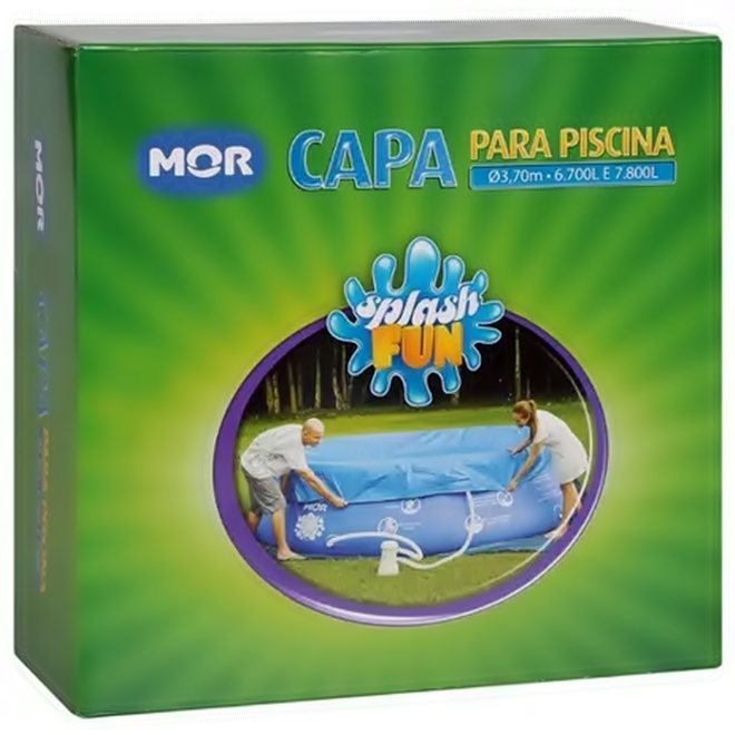 CAPA PARA PISCINA SPLASH FUN 6700L E 7800L MOR 1417-0