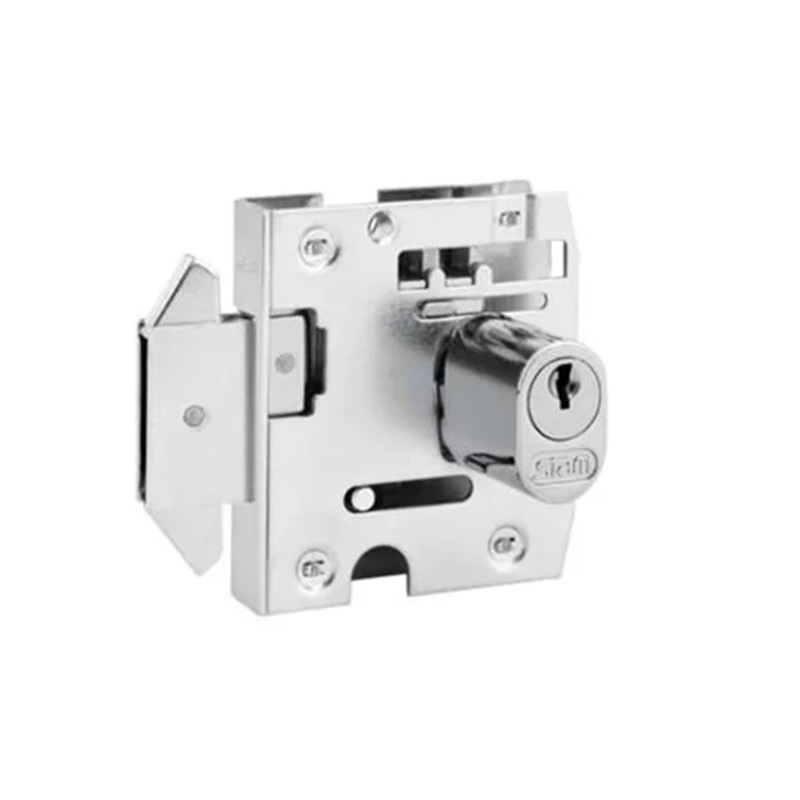 FECHADURA PARA PORTA DE VIDRO CILINDRO OVAL CROMADO 2002 STAM -0