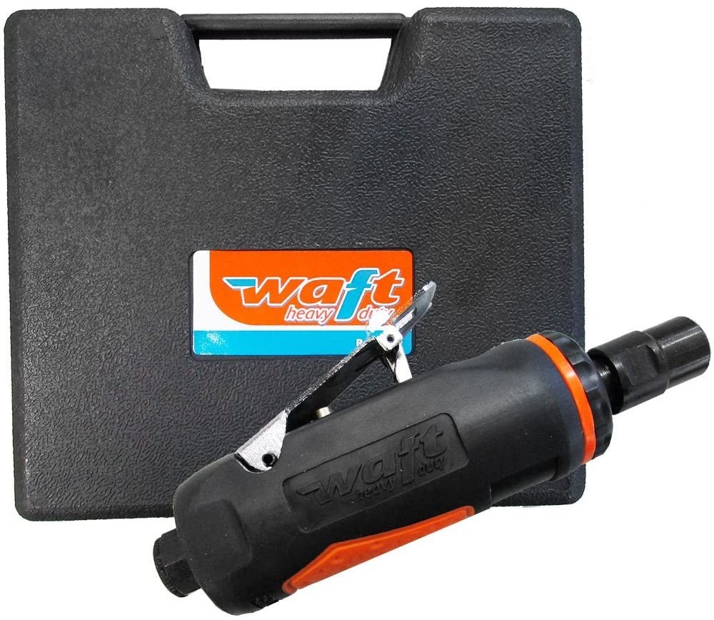 MICRO RETIFICA PNEUMÁTICA 1/4" COM 14 ACESSÓRIOS WAFT-0