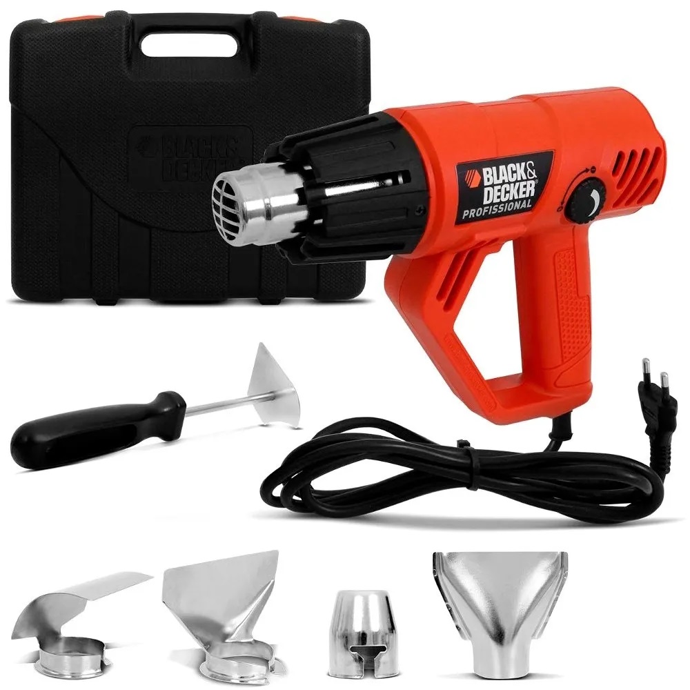 SOPRADOR TÉRMICO 1800W 110V PROFISSIONAL BLACK E DECKER-11762