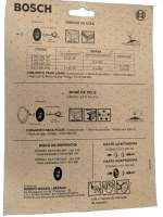 DISCO DE BORRACHA P/FURADEIRA 125MM BOSCH-8227