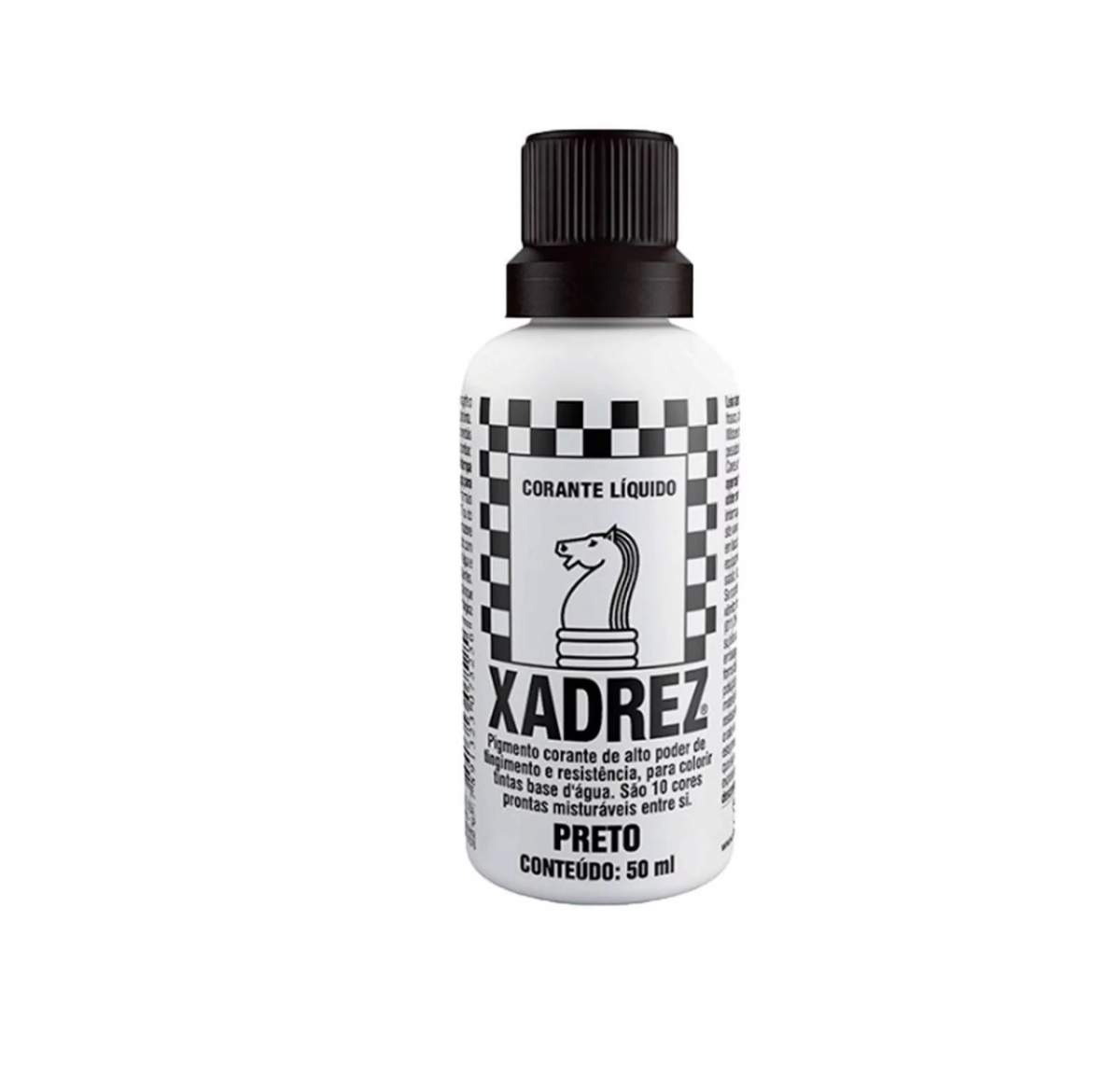 CORANTE PRETO 50ML XADREZ -7958