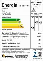 VENTILADOR DE MESA 50CM PREMIUM 170 WATTS PRETO VENTI-DELTA BIVOLT-8552