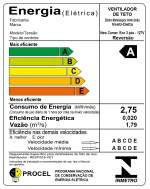 VENTILADOR TETO NEW COMERCIAL ECO 127V CINZA VENTI-DELTA 35-3102-9046