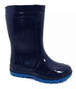 BOTA INFANTIL PEGA FORTE AZUL GALOCHA COM FORRO GRENDENE-9584