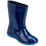 BOTA INFANTIL PEGA FORTE AZUL GALOCHA COM FORRO GRENDENE-9585