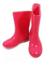 BOTA INFANTIL PEGA FORTE ROSA GALOCHA COM FORRO GRENDENE-0