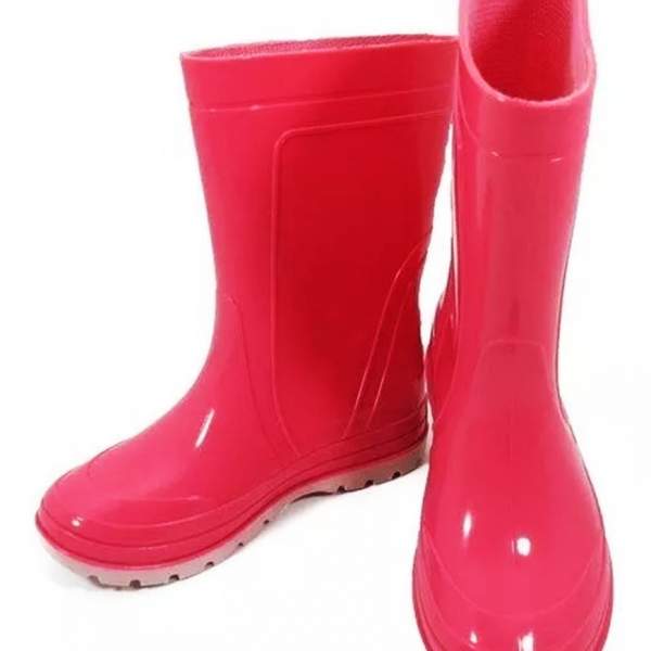BOTA INFANTIL PEGA FORTE ROSA GALOCHA COM FORRO GRENDENE-0