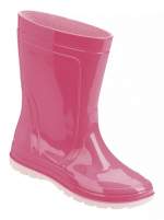 BOTA INFANTIL PEGA FORTE ROSA GALOCHA COM FORRO GRENDENE-9617