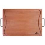 TÁBUA PARA CARNE DE MADEIRA 39CM X 25CM STOLF COM CABO-9846