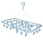 VARAL COM 32 PRENDEDORES QUADRADO DOBRÁVEL MOR 6095-10324