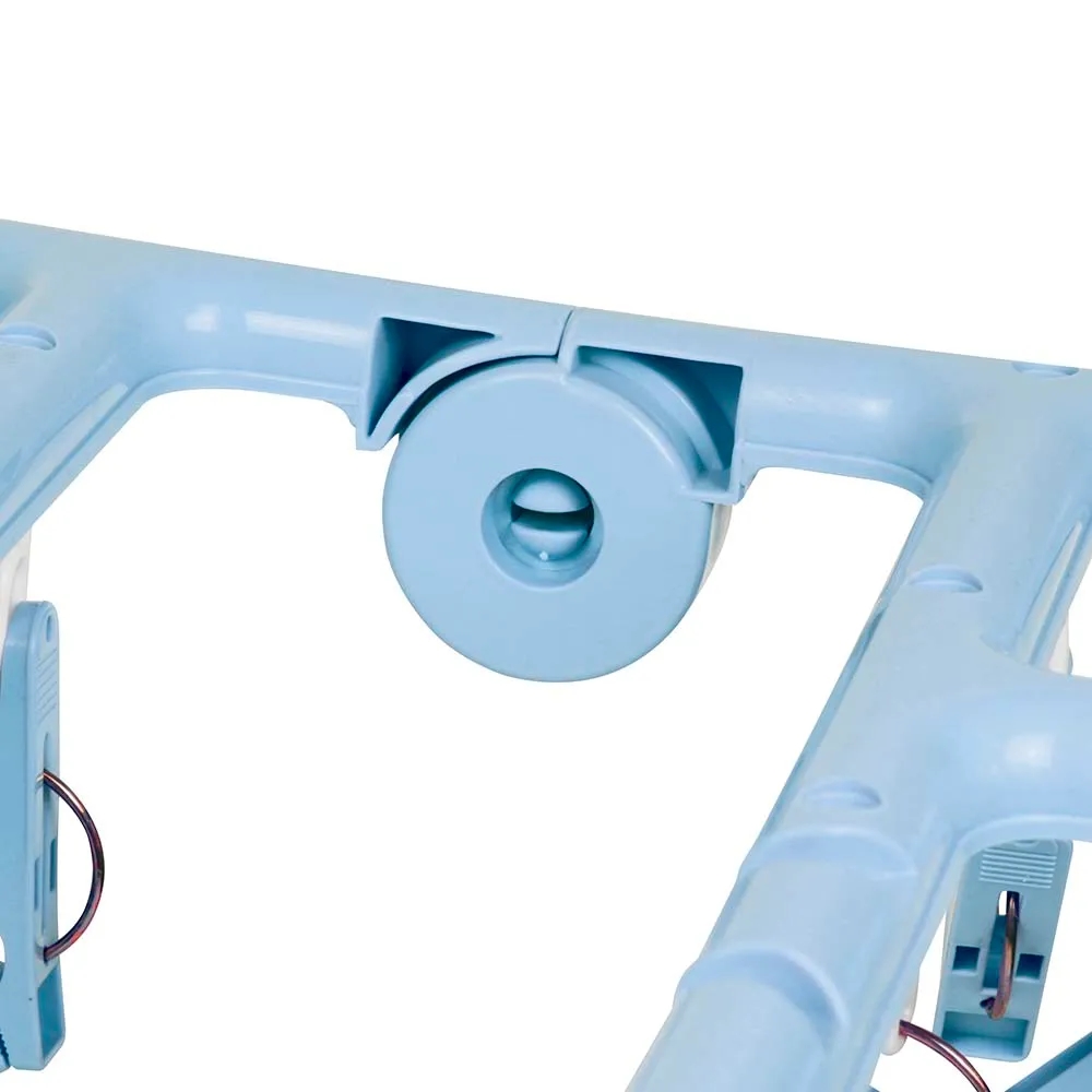 VARAL COM 32 PRENDEDORES QUADRADO DOBRÁVEL MOR 6095-10334