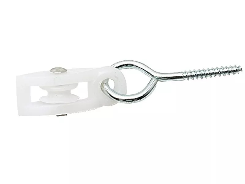 CARRETILHA PARA VARAL DE TETO SIMPLES COM 4 UNIDADES SECALUX-10434