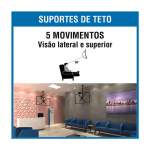 SUPORTE PARA TV LCD ARTICULADO 10-55" TETO SBRP150 BRASFORMA-10682