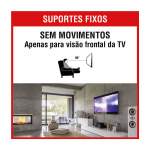 SUPORTE PARA TV LCD FIXO 10-71" SBRU750 BRASFORMA-10636