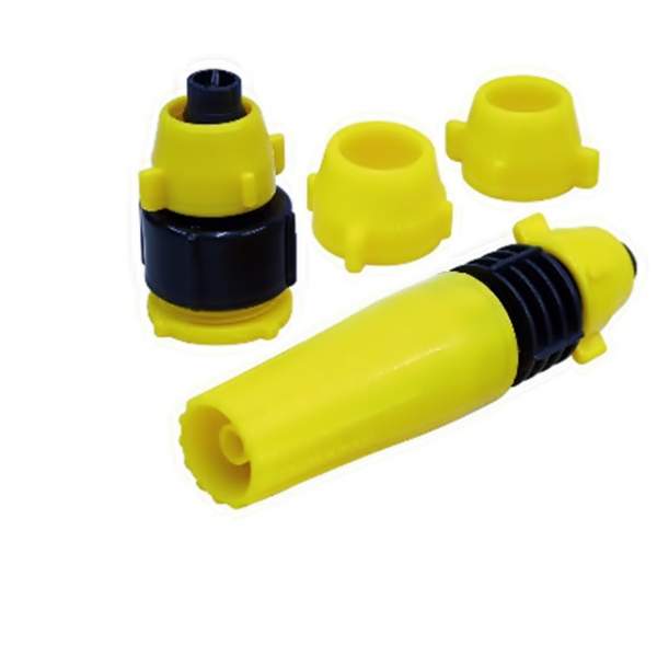 ESGUICHO REGULÁVEL COM ADAPTADOR 1/2" E 3/4" KRONA 1061-0