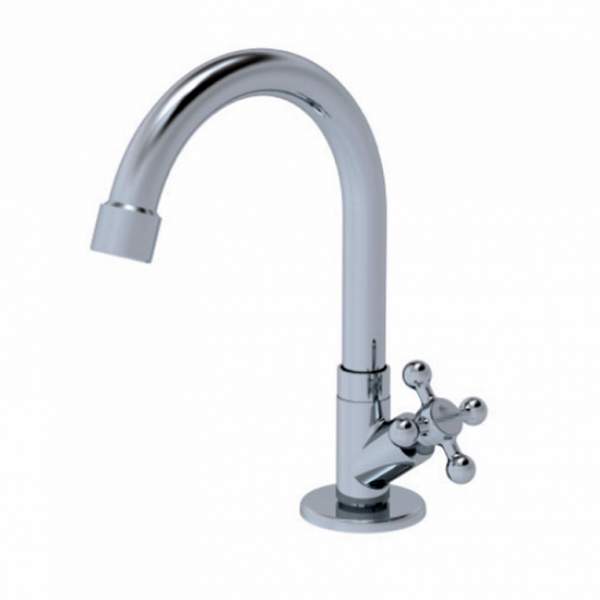 TORNEIRA METAL PARA LAVATÓRIO C-33 2190 1/4 DE VOLTA BICA MÓVEL METALPLAS-0