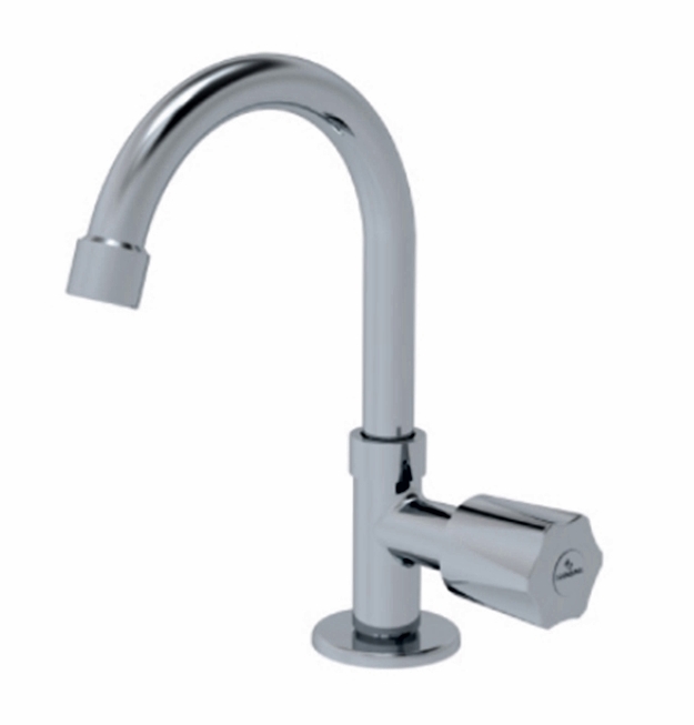 TORNEIRA METAL PARA LAVATÓRIO C-50 2197 LUXO 1/4 DE VOLTA METALPLAS-0