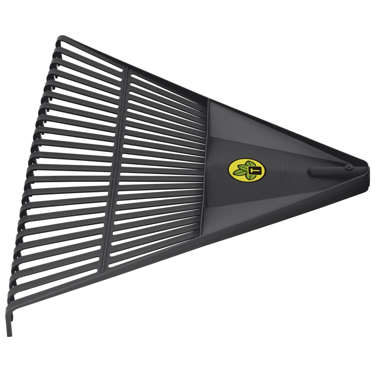 VASSOURA COM 22 DENTES EM POLIPROPILENO PRETO COM CABO DE MADEIRA 120 CM TRAMONTINA -10999