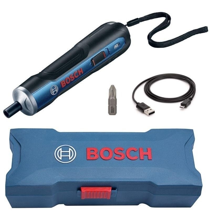 PARAFUSADEIRA 3,6V BATERIA BIVOLT COM MALETA BOSCH GO-0