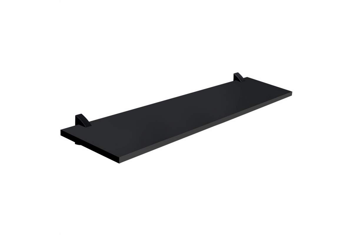 PRATELEIRA 1,5 CONCEPT 25X100CM PRETO PRAT-K-12091