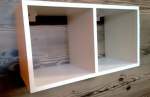 NICHO DUPLO CUBO BRANCO 56X28X20X1,5 PRAT-K-12187