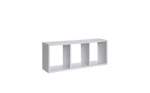 NICHO TRIPLO CUBO BRANCO 80X28X20X1,5 PRAT-K-12203