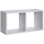 NICHO DUPLO CUBO BRANCO 56X28X20X1,5 PRAT-K-12185