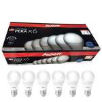 LÂMPADA LED BOLINHA 09W 6500K KIT COM 6 UNIDADES AVANT-13104