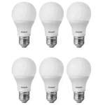 LÂMPADA LED BOLINHA 09W 6500K KIT COM 6 UNIDADES AVANT-13109