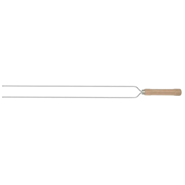 ESPETO PARA CHURRASCO DUPLO 85CM MOR
