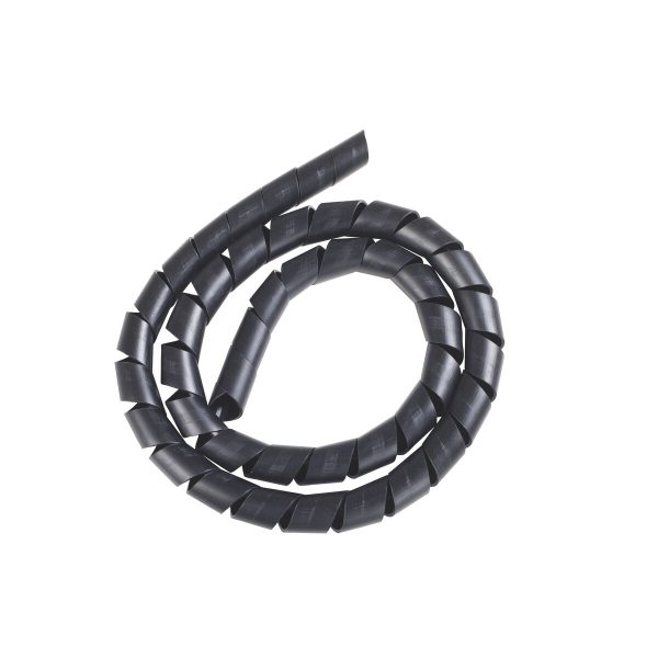 ORGANIZADOR DE FIOS EM ESPIRAL PRETO 1M TRAMONTINA