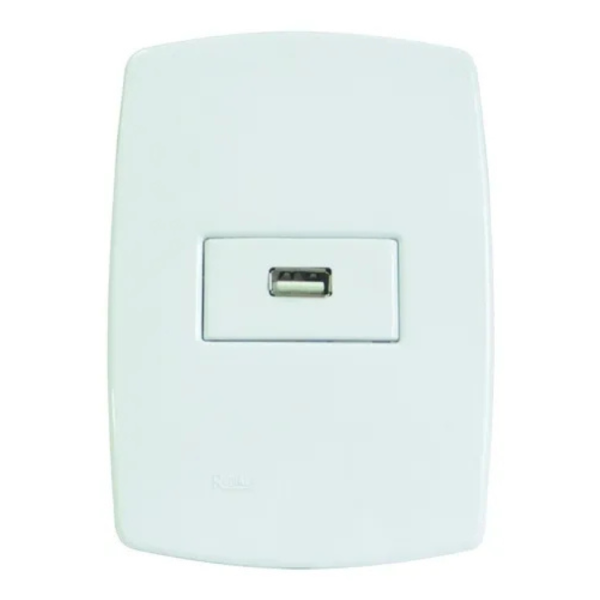 TOMADA USB PAREDE RADIAL 5V 2A BIVOLT