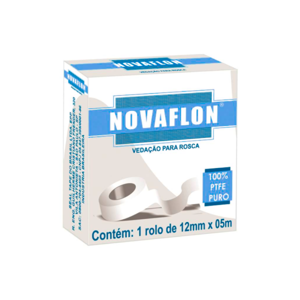 VEDA ROSCA 12MMX05 METROS NOVAFLON