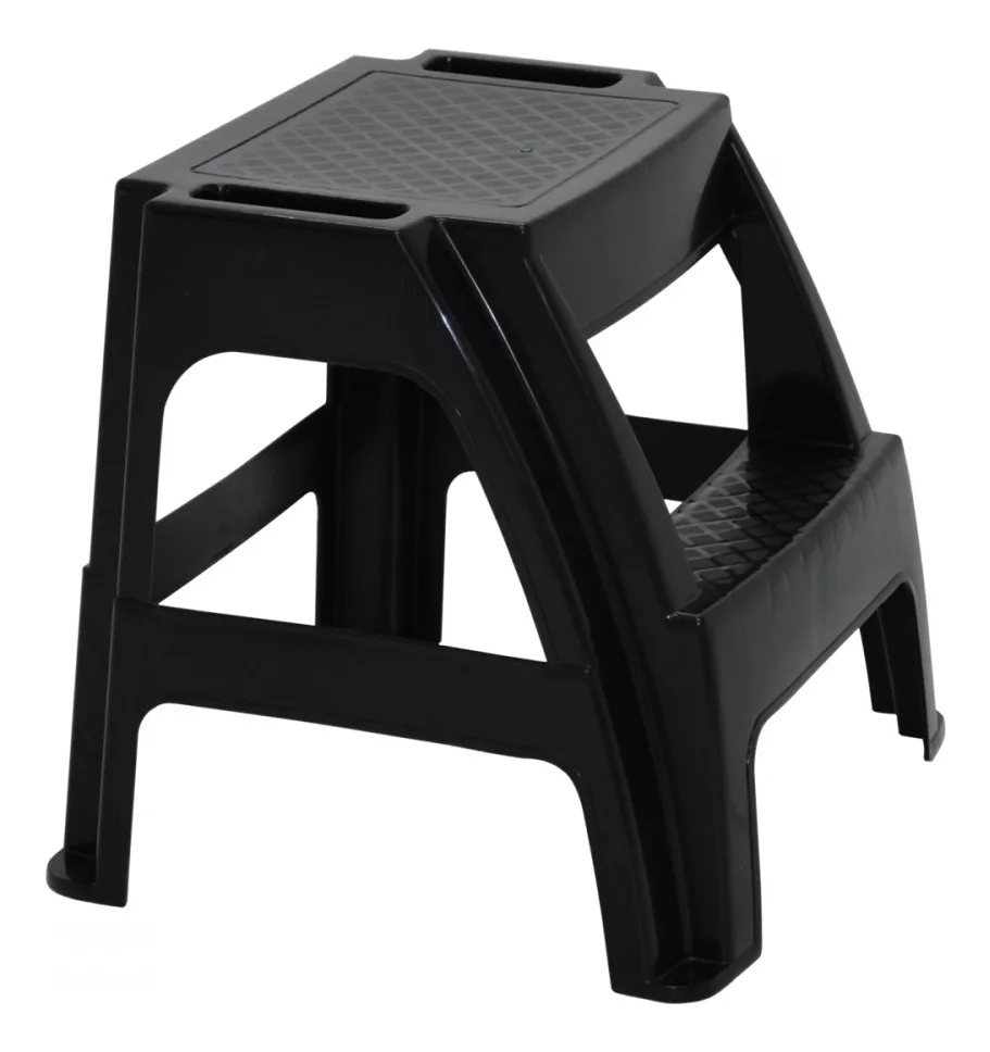 BANQUETA ECO ESCADA PRETA PAIVA – TRAMONTINA